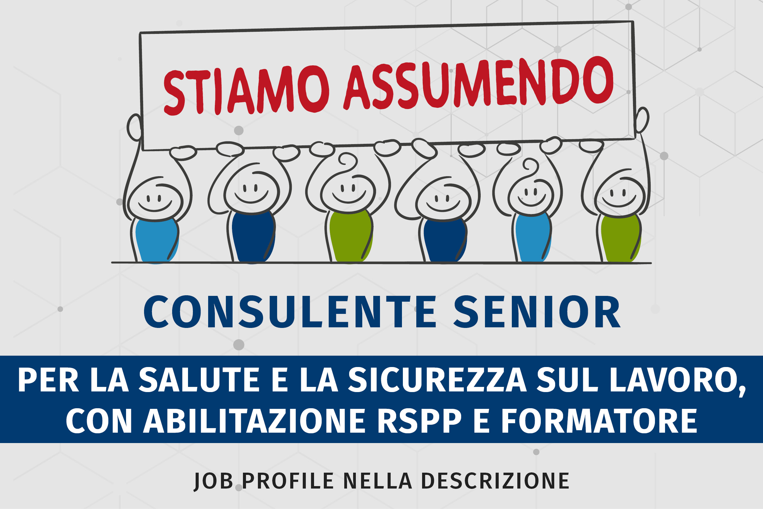 Stiamo assumendo consulente senior Siria srl