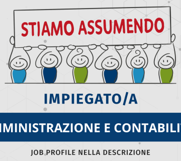 IMPIEGATO/A AMMINISTRAZIONE CONTABILITA'