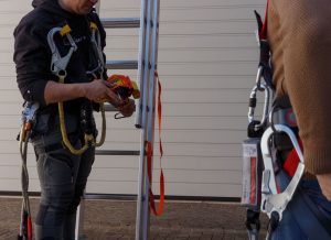 Lavoro in quota e utilizzo di scale portatili formazione Siria